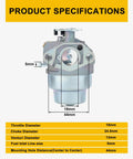 Manual Choke Carburetor Replacement For Honda GCV160 Engine Lawn Mower And Pressure Washer with product specifications chart