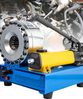 Top Tier Manual Hydraulic Hose Crimping Machine With Seven Quick Change Dies And Magnetic Jaw, showcasing crimping tool design.