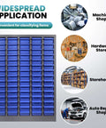 75 Drawer Hardware Cabinet For Nuts Bolts And Small Parts With Heavy Duty ABS Drawers And Metal Frame Bolt Bin Organizer