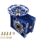 MRV063 Worm Gear Speed Reducer 100 To 1 Reduction With 56C Flange For Industrial Machinery Five Eighth Inch Input Shaft One And One Eighth Inch Output Shaft Heavy Duty Build Tough Torque And Smooth Performance with bolts