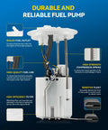 Electric Fuel Pump Assembly Replacement For Ford Escape 2013 To 2019 And Lincoln MKC 2015 To 2019 With 2.0L 1.6L And 1.5L Engines Premium Quality Direct Fit Easy Install FG1530 product components and features shown