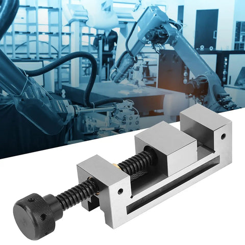 Jiawu 50Mm High Precision Machine Vise Grinder Clamp, durable steel clamp for stable grinding and milling operations.