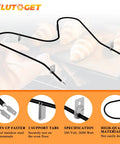 Heavy Duty Oven Bake Heating Element Replacement For Frigidaire And Kenmore Ovens Nickel Stainless Steel