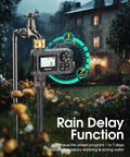 Heavy Duty Brass Water Timer For Outdoor Garden Hose With Rain Delay And Manual Mode Automatic Drip Irrigation Controller
