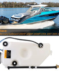 Oil Tank Assembly For Mercury Outboard Engines 200HP 225HP 250HP 300HP DFI Optimax 3.0L EFI Sea Pro Marathon Max visible with boat
