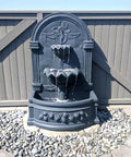 Heavy Duty Liquid Waterproofing Membrane Multi Surface Crack And Leak Repair Coating on stone fountain base with water flow.
