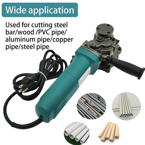Handheld Electric Rebar Cutter Beast And Cold Cut Saw 1100W Portable Metal Cutting Tool For Steel Wood PVC Copper 4mm To 25mm