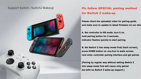Wireless PC Controller With 3.25ms Latency And TMR Joysticks, Cross Platform Play Across PC Switch Steam Deck ROG Ally Android iOS And macOS