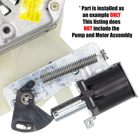 Go-To Dishwasher Drain Solenoid Replacement Kit With Armature And Linkage Model Specific Not Universal WD21X10060 WD21X10064