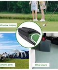 Automatic Golf Ball Return Putting Unit For Indoor Practice Battery Powered Golf Hole setup scenes