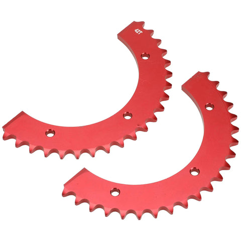 Split Sprocket For 420 Chain 42 Tooth Aluminum Rear Drive Wheel Fits Predator 212cc 196cc 301cc 389cc 420cc 79cc 98cc Mini Bike
