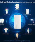 Smart Multicolor LED Light Strip Kit 10M 32.8ft RGBW With Smart Hub And Switch Alexa And Google Assistant Compatible Zigbee Bright Strip