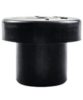 Engine Mount Isolator Replacement D133316 For Skid Steer Loaders And Construction Equipment Fits 1845C 480E 480ELL 480F 480FLL 580K 580SE 580SK 584E 585E 586E 590 760 860 960 Heavy Duty Isolation, black rubber, side view
