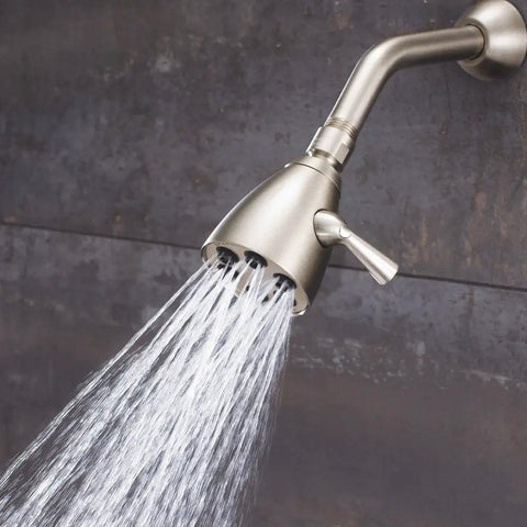 Alt Tag: Power Up Your Shower With This Brass Anystream High Pressure Shower Head In Brushed Nickel That Delivers A 360 Degree Adjustable Spray For A Spa Level Wake Up Call Power Packed Performance For A Luxurious Spa Like Shower Experience At Home featuring solid brass design.