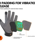 Light Duty Mechanic Work Gloves 3 Pair Pack For Construction And DIY, Size Large, synthetic leather palm with foam lining detail
