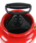 Top view of Heavy Duty 3.5-Gallon Tri-Poxy Water Tank Sprayer with 4-inch wide mouth and brass hose fitting