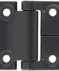 Constant Torque Position Control Hinge With Holes Zinc Alloy 2 Inch Leaf Height Black Finish 15.99 In Lbf Symmetric Torque E6 ST Series