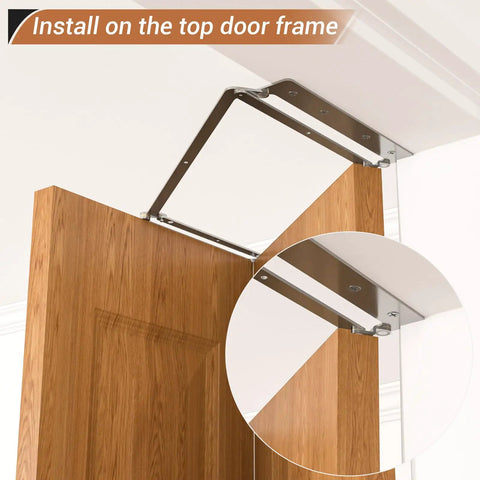 180 Degree Bifold Barn Door Hardware Kit Hidden For Left Open Closet Doors And Doorframe Mounting Invisible Sliding Bracket For A 32 Inch Opening Sleek Low Profile Track System With Quiet Smooth Operation