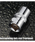 Crush Stuck Bolts With These Heavy Duty Half Inch Metric Short Sockets Made From Impact Ready Cr-V Steel So Your Ratchet Kit Works Like A Dream On Any Tough Job Site Today. 16mm chrome-plated socket