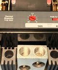 Built Tough Hld3500 Circuit Breaker Features 3500 Amp Rating And Nema L Frame Series C Design top view of magnetic trip unit.