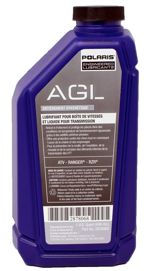 Gear Oil Kit For Polaris Rangers UTV And SxS With 2 Quarts AGL Fluid O Rings Funnel Gloves And Rag Keeps Your Ride Shifting Smoothly