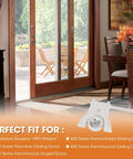 Built Tough Sliding Screen Door Lower Roller Assembly Compatible With Andersen Part Number 1997310 in a stylish home setting.