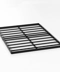 Queen Size 2 Inch Low Profile Bunkie Board With Reinforced Steel Slats And Durable Fabric Cover For Memory Foam Or Innerspring Mattresses Hella Sturdy No Fuss Setup Bedroom Glow Up - Black steel slats