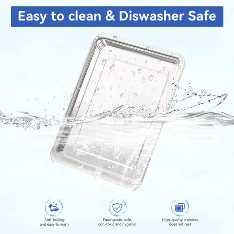 Replacement Stainless Steel Air Fryer Tray For Toaster Oven Models TOA-60 TOA-65 TOA-70 Mesh Basket Rack Dishwasher Safe
