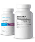 Calcium Citrate Supplement 500 Mg 120 Tablets for Strong Bones and Muscle Health, no fuss digestion, gentle on the stomach.