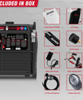 Dual Fuel Portable Inverter Generator With Remote Start For Home Backup Power Gas Or Propane Powered 12000 Watt Peak