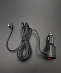 Road Ready Dual Port USB C Car Charger Pumping Out 27W Fast Charge With A Rock Solid Ninety Degree Swivel Plug And Simple Toggle Switch For Dashcams Phones And Navs Over 11.5 Feet Worth Of Cable, featuring 11.5 ft long cable.
