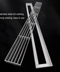 All Weather Trench Drainage System With Hidden Grate Kit For Outdoor Pathways Driveways Patios Courtyards And Lawn Drainage Heavy Duty Stainless Steel Construction Built To Last And Weather Resistant For Concrete Trough Or Deck Install