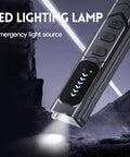 Hidden Camera Detector With Anti Spy RF Signal Scanner And Lens Finder Portable One Hand Operation 5 Level Sensitivity Bug Detector For GPS Trackers Ideal For Travel Hotel Home And Office Security, black LED lamp