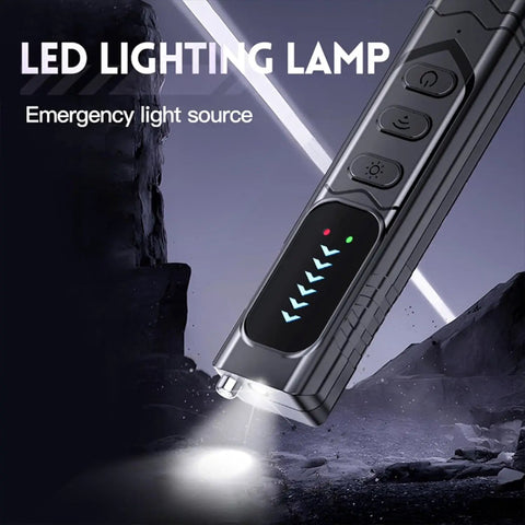Hidden Camera Detector With Anti Spy RF Signal Scanner And Lens Finder Portable One Hand Operation 5 Level Sensitivity Bug Detector For GPS Trackers Ideal For Travel Hotel Home And Office Security, black LED lamp