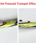 Top Shelf Heavy Duty Electric Crimping Machine For Badminton Rackets with hot pressed trumpet effect on grommets.