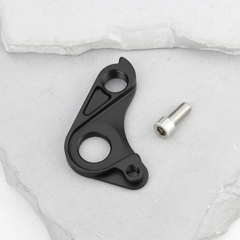 Direct Replacement Derailleur Hanger S206000001 For Specialized Aethos And Tarmac SL8 with screw on white surface
