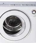 Lazy Sunday Fully Automatic Washing Machine With One Touch Auto Timer And Super Low Energy Draw Featuring Six Wash Cycles Plus Deep Extra Rinse Rounds, top view of compact design.