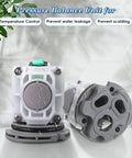 Pressure Balancing Shower Valve Replacement Cartridge For R110 R120 R115 R125 Series with water droplets on surface.