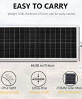 Flexible 100W Solar Panels Kit With 30A Controller For Off Grid 12V Battery System Monocrystalline Cells Built Tough