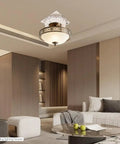 Heavy Duty Electric Chandelier Hoist With 220 Lb Load Capacity And 26 Ft Lift Stroke For Ceiling Fixtures Featuring Durable Steel Build in modern living room setting.