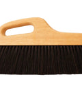 Hand Finish Concrete Brush 12 Inch Horsehair Bristles 3 Inch Trim Angled Handle For Smooth Precise Concrete Finishing On Steps And Tight Areas Ideal For Detailed Work Pro Grade Tool