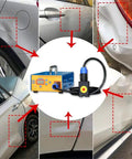 Efficient Electromagnetic Induction Paintless Dent Repair Kit for Quick Car Body Fixes Dents Dings Hail Damage And Door Dings DIY Auto Body Repair Tool Fast 30 Second Fix shown with car panels