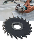 Gear Cutter Disc Set For Metalworking, Pro Grade HSS Milling Cutters with 32mm inner bore and 125x10mm gear profile shown with usage context