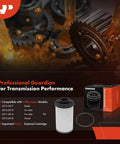Automatic Transmission Fluid Filter With O Ring For Volkswagen And Audi Vehicles Including Jetta Passat Golf Beetle GTI