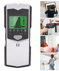 5 in 1 Wall Scanner High Precision Wood Metal Stud AC Wire Finder for Home Improvement with LCD display for accurate detection.