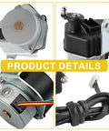 Stepper Motor Assembly 0G6453 For Guardian Home Standby Generator Replacement Part Compatible With GTH990 HSB details