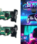 Close-up of Beefed Up Trigger Module Replacement Kit for Game Controllers with L2 R2 Triggers and Vibration Motor