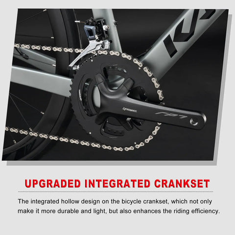 Race Ready Carbon Road Bike With Lightweight 700C Frame Disc Brakes 22 Speed R8000 Groupset 28C Tires And Full Carbon Wheelset crankset