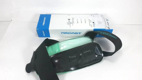 Air Stirrup Universe Ankle Support Brace With Duplex Aircell Technology semi-rigid shells next to packaging box