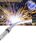 Go To MIG Welding Torch Neck Swan Goose Neck Connector Tube 9mm Stainless Brass Nozzle For Binzel MB24KD GMAW Welding